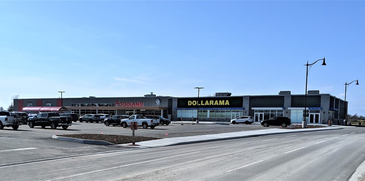 Picton Plaza Retail Development in Elora, Ontario