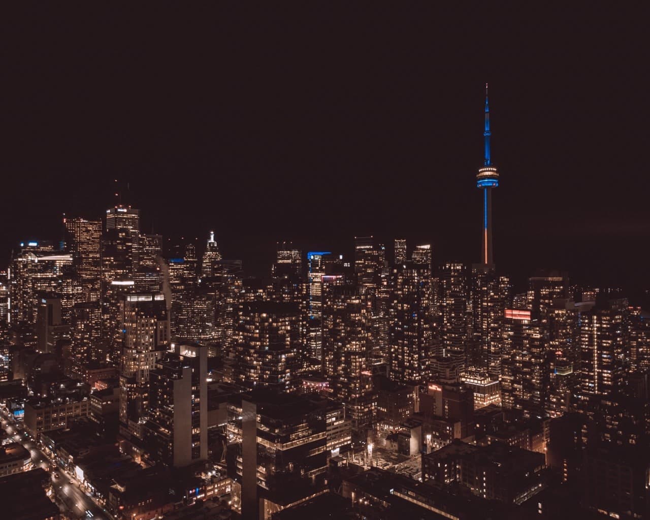 Toronto Night Skyline